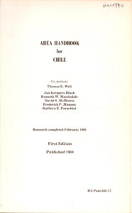 Area Handbook for Chile