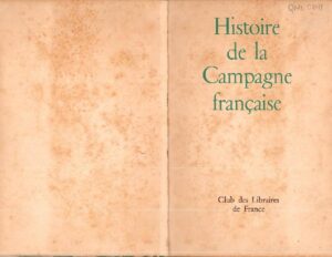 Histoire de la Campagne Française