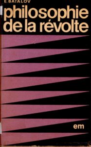 Philosophie de la révolte