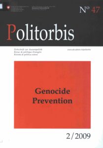Politorbis: Genocide Prevention No.47 2/2009.