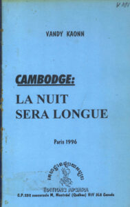 Cambodge: la nuit sera longue.
