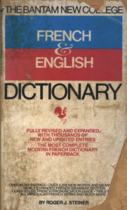 French and English Ditionary: The Bantam New College Revised