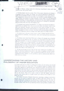 Understanding the History and Philosophy of Higher Education.