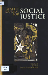 Seattle journal for social justice, volume 3 issue 2.