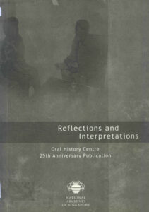 Reflections and Interpretations: oral history center 25th anniversary publication.
