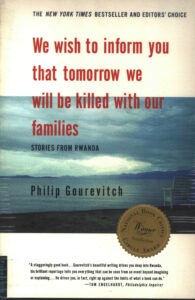 We wish to inform you that tomorrow we will be killed with our families.
