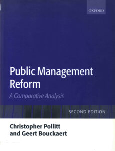 Public Management Reform: a comparative analysis.