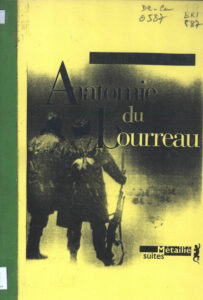 Anatonie du bourreau.