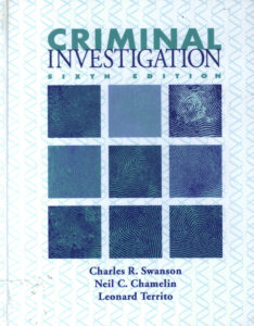 Criminal Investigation.