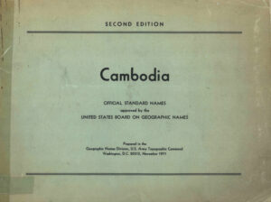 Cambodia: official Standard names [Gazetteer of Cambodia].