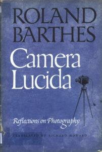 CAMARA LUCIDA: reflections on photography.