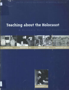 Teaching about the Holocaust: A resource book for Educators.