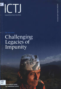 The Asia Issue: Challenging Legacies of Impunity.