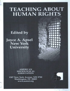Teaching about Human Rights: ASA Resource Materials for Teaching.