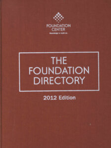 The Foundation Directory.
