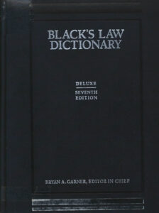 Black’s Law Dictionary