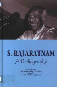 S. Rajaratnam: a bibliography.
