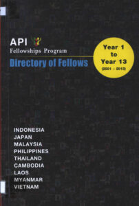 Directory of Fellows year 1 to year 13 (2001-2013).