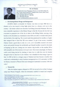 [Life during Khmer Rouge and background of Oknha or Businessman in Cambodia.