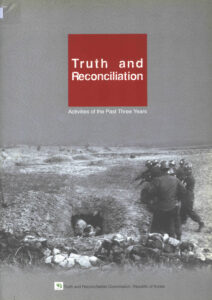 Truth and Reconciliation: Activities of the past three years.