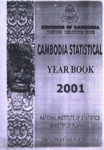 Cambodia Statistical year book, 2001