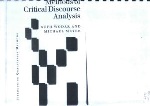 Methods of Critical Discourse Analysis.