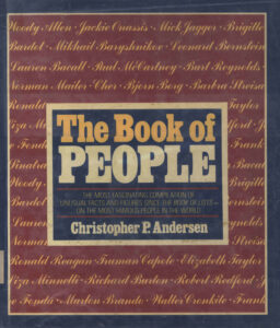 The Book of People: Photographs capsule biographies and vital statistics of over 500 celebrities.