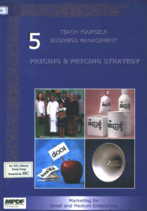 Pricing and Pricing Strategy: Marketing for small and Medium Enterprises.