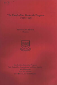 The Cambodian Genocide Program 1997-1999 (Report )