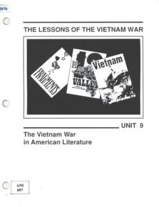 The Lessons of the Vietnam War: Unit 9: How the War was Reported.