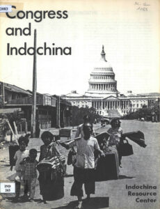 Indochina Chronicle: Congress and Indochina, No. 27, August 31, 1973