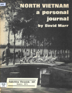 Indochina Chronicle: North Vietnam: A Personal Journal, No. 39, March, 1975