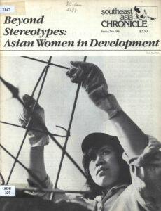 Southeast Asia Chronicle: Beyond Stereotypes: Asian Women in Development., No. 96, January, 1985