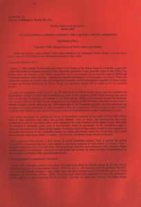 137 Reclaiming Cambodian History: The Case for a truth Commission.