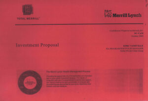 Investment Proposal: Confidential-Prepared exclusively for DC-Cam, October 2005.