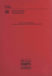 Report of the Group of Experts for Cambodia established pursuant to General Assembly resolution 52/135.