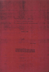 Kampuchea October 1979 – August 1980: The Democratic Kampuchea Resistance, The Kampuchean Countryside, and the Sereikar.