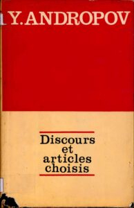Discours et articles choisis.