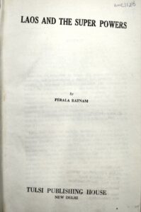 Laos and the super powers.