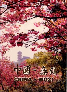 China-WUXI: a view of wuxi city from the top of Xishan Hill.