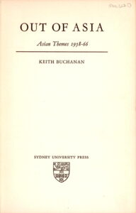 Out of Asia: Asian Themes 1958-1966.