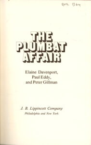 The Plumbat Affair.