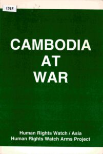 Cambodia at war.