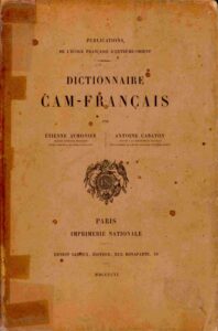 Dictionnaire Cam-Francais.
