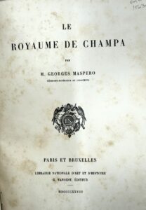 Le Royaume De Champa.