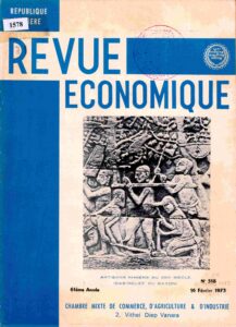 Revue Economique No. 318