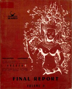 Final Report Volume II: Preparatory Conference on the restoration and Animation of historical sites for the purpose of establishing  in Phnom Penh an applied research Center for Archaeology  and Fine Arts (ARCAFA).