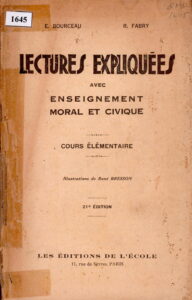 Lectures expliquees avec Enseignment Moral et Civique.