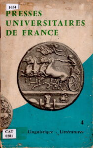 Linguistique – Litteratures.