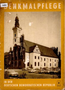 Denkmalpflege In der Deutschen Demokratischen Republik.